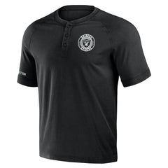 NFL Las Vegas Raiders NFL x Darius Rucker Collection Washed Raglan Henley T-Shirt