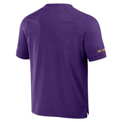 NFL Minnesota Vikings NFL x Darius Rucker Collection Washed Raglan Henley T-Shirt