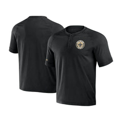 NFL New Orleans Saints NFL x Darius Rucker Collection Washed Raglan Henley T-Shirt