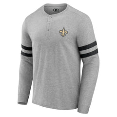 NFL New Orleans Saints NFL x Darius Rucker Collection Henley Long Sleeve T-Shirt