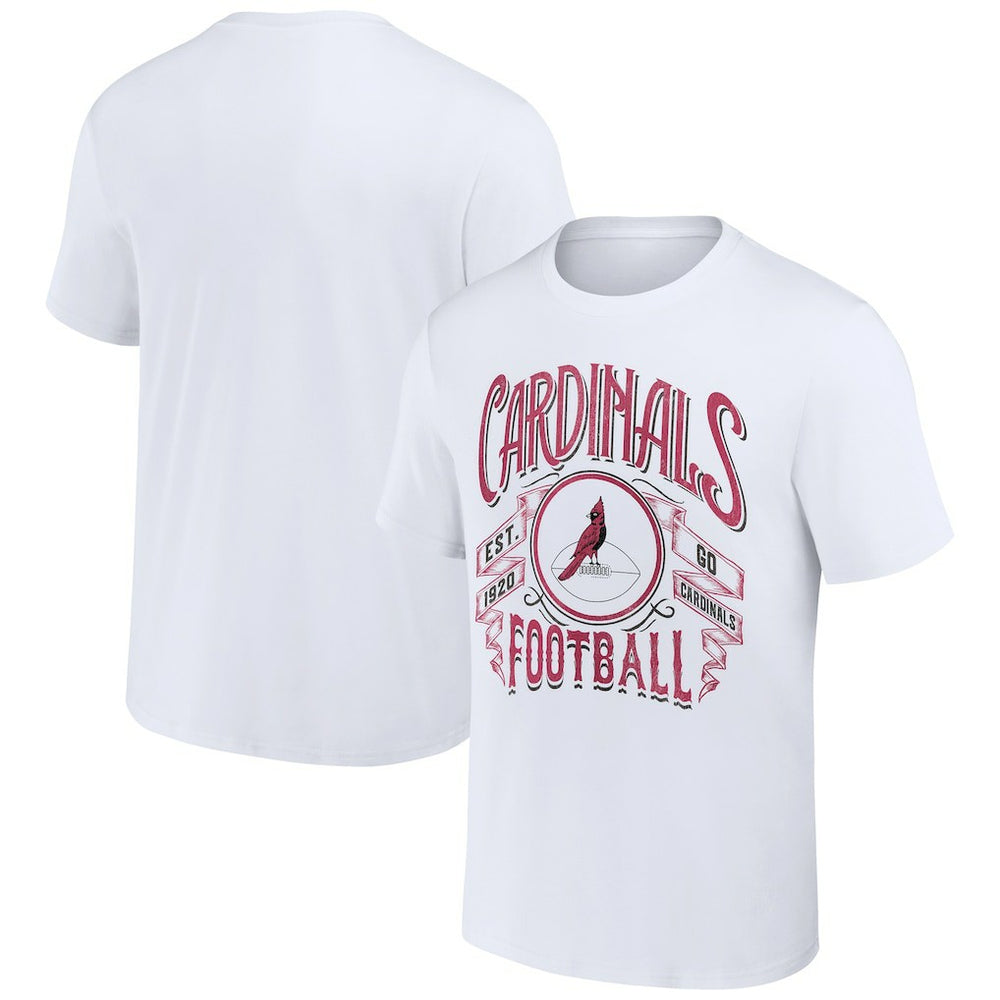 NFL Arizona Cardinals NFL x Darius Rucker Collection Vintage Football T-Shirt