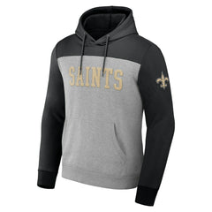 NFL New Orleans Saints NFL x Darius Rucker Collection Color Blocked Pullover Hoodie