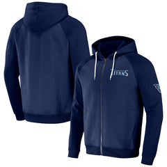 NFL Tennessee Titans NFL x Darius Rucker Collection Raglan Full-Zip Hoodie