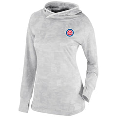 Chicago Cubs Women's Omni-Wick Sunday Ball Pullover Hoodie - Gray | Columbia