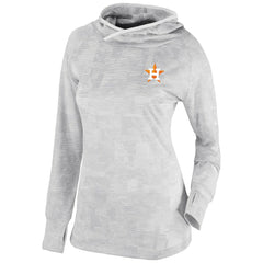 Houston Astros Women's Omni-Wick Sunday Ball Pullover Hoodie - White | Columbia