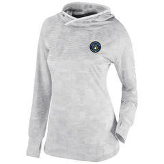 Milwaukee Brewers Women's Omni-Wick Sunday Ball Pullover Hoodie - White | Columbia