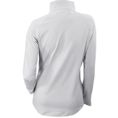 Chicago Cubs Women's Omni-Wick Outward Nine Quarter-Zip Pullover Top - White | Columbia