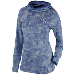 Seattle Mariners Women's Omni-Wick Sunday Ball Pullover Hoodie - Navy | Columbia