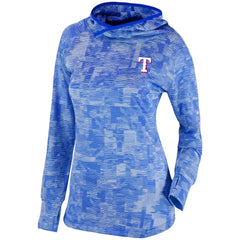 Texas Rangers Women's Omni-Wick Sunday Ball Pullover Hoodie - Royal | Columbia