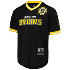 Boston Bruins Pro Standard Classic Mesh V-Neck T-Shirt