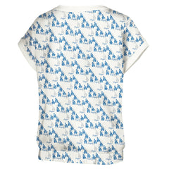 Los Angeles Dodgers Lusso Women's Madge Dolman Tri-Blend T-Shirt - White