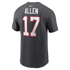 NFL Buffalo Bills Josh Allen Player Name & Number T-Shirt