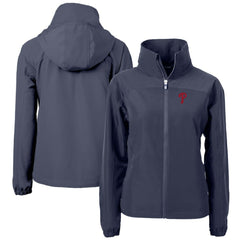 Philadelphia Phillies Cutter & Buck Women's Charter Eco Recycled Full-Zip Jacket - Navy