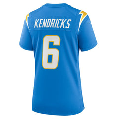 NFL Los Angeles Chargers Eric Kendricks Women's Game Player Jersey