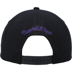 Phoenix Suns Hardwood Classics MVP Team Script 2.0 Snapback Hat - Black | Mitchell & Ness cheap
