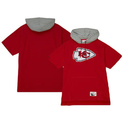 NFL Kansas City Chiefs Postgame Short Sleeve Hoodie