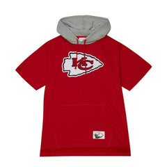NFL Kansas City Chiefs Postgame Short Sleeve Hoodie
