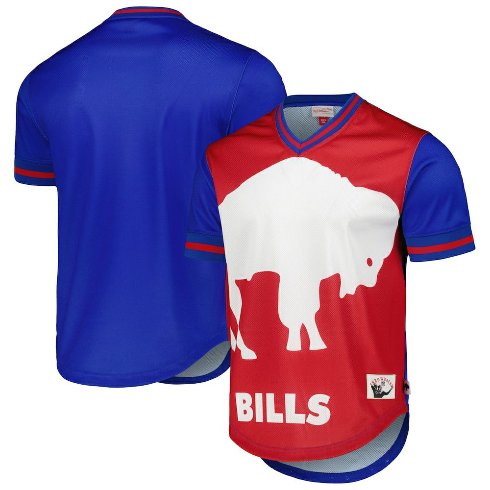 NFL Buffalo Bills Jumbotron 3.0 Mesh V-Neck T-Shirt