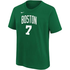 Jaylen Brown Boston Celtics Youth Icon Name & Number T-Shirt - Kelly Green sale