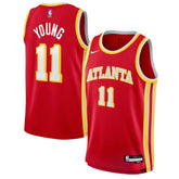 Trae Young Atlanta Hawks Youth Swingman Jersey - Icon Edition - Red | Nike discount