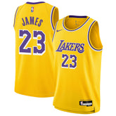 LeBron James Los Angeles Lakers Youth Swingman Jersey - Icon Edition - Gold | Nike online