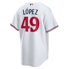 Pablo López Minnesota Twins Home Replica Player Jersey - White | Nike