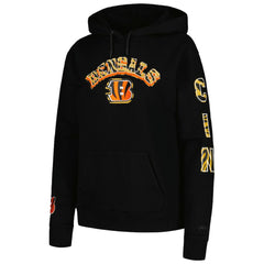 NFL Cincinnati Bengals Pro Standard Women's Animal Print Fleece Pullover Hoodie