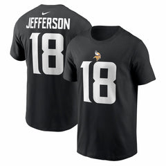 NFL Minnesota Vikings Justin Jefferson Name & Number T-Shirt