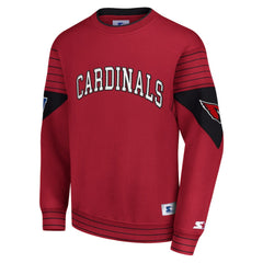 NFL Arizona Cardinals Starter Face-Off Pullover Sweatshirt