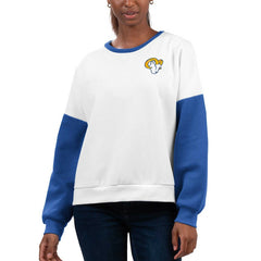 NFL Los Angeles Rams G-III 4Her by Carl Banks Women's A-Game Pullover Sweatshirt