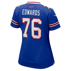 NFL Buffalo Bills David Edwards Women's Game Jersey