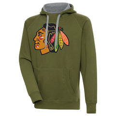 Chicago Blackhawks Antigua Victory Pullover Hoodie