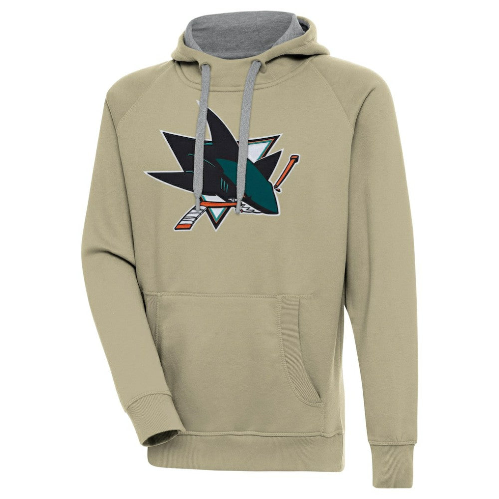 San Jose Sharks Antigua Victory Pullover Hoodie