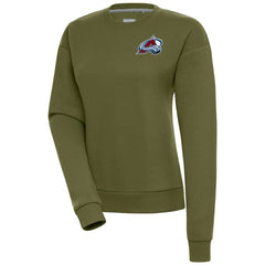 Colorado Avalanche Antigua Women's Victory Pullover Sweatshirt