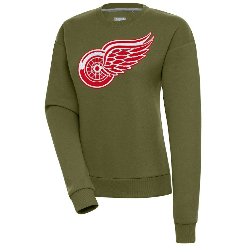 Detroit Red Wings Antigua Women's Victory Pullover Sweatshirt