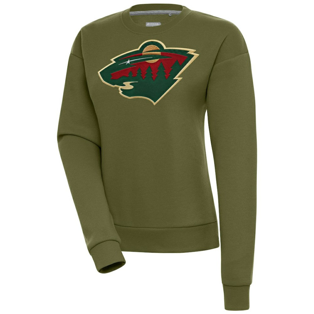 Minnesota Wild Antigua Women's Victory Pullover Sweatshirt