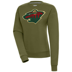 Minnesota Wild Antigua Women's Victory Pullover Sweatshirt