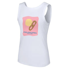 Philadelphia Phillies Lusso Style Women's Lindy Tank Top - White