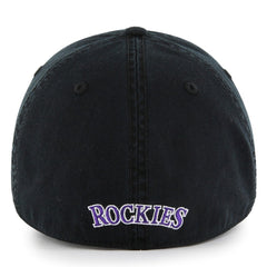 Colorado Rockies Cooperstown Collection Franchise Fitted Hat - Black | 47 brand