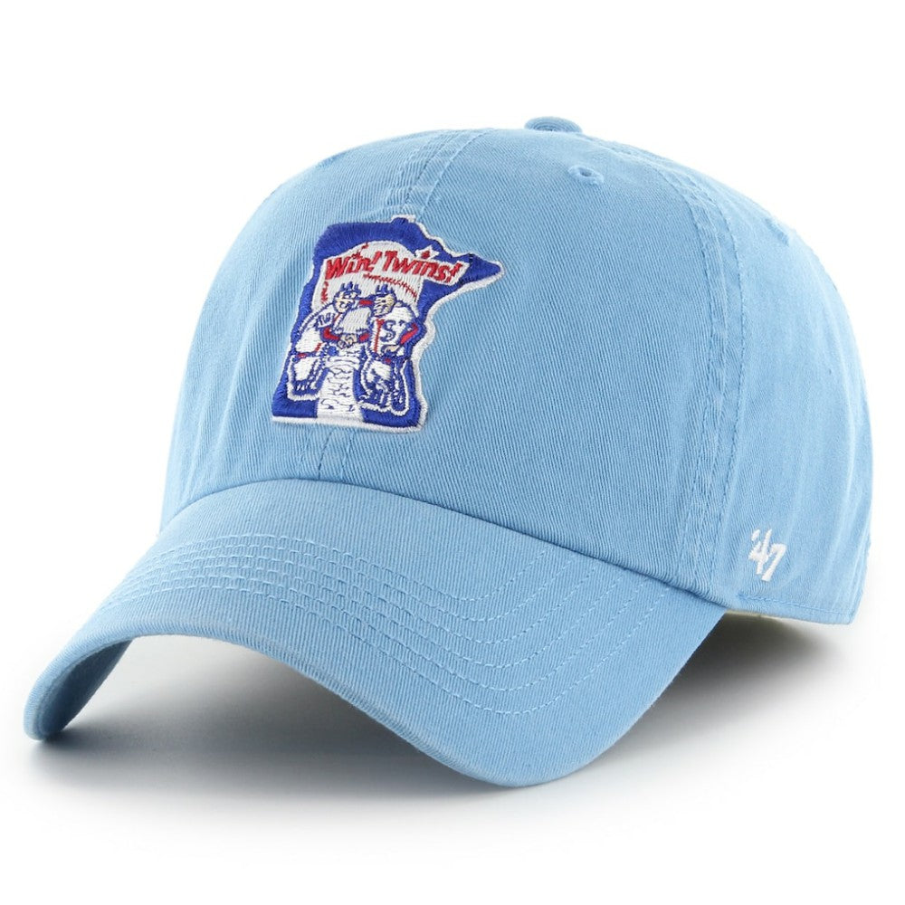 Minnesota Twins Cooperstown Collection Franchise Fitted Hat - Light Blue | 47 brand
