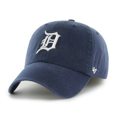 Detroit Tigers Franchise Logo Fitted Hat - Navy | 47 brand