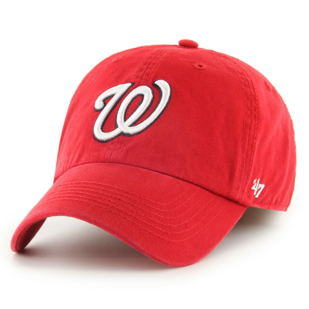 Washington Nationals Franchise Logo Fitted Hat - Red | 47 brand