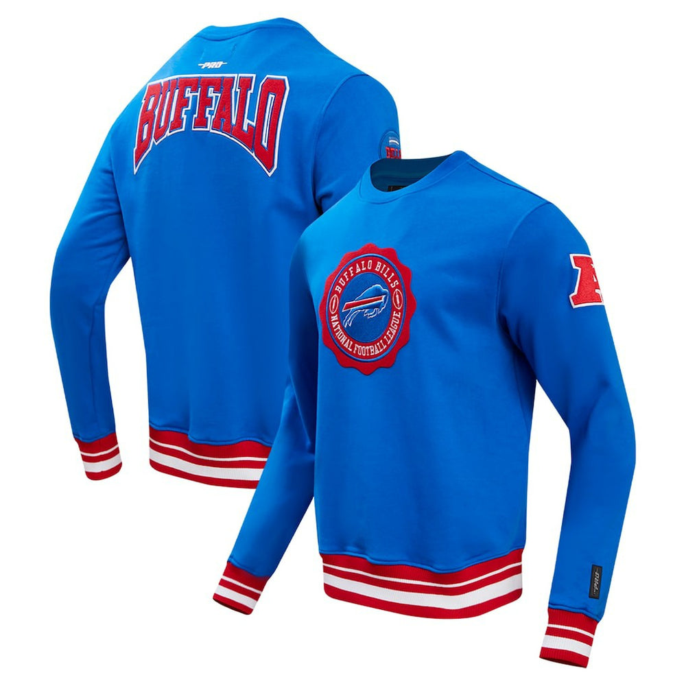 NFL Buffalo Bills Pro Standard Crest Emblem Pullover Sweatshirt