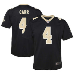 NFL New Orleans Saints Derek Carr Youth Game Jersey