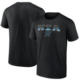 Miami Marlins Hometown Baseball 305 T-Shirt - Black