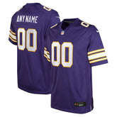 NFL Minnesota Vikings Youth Classic Custom Game Jersey