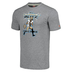 NFL New Orleans Saints Chris Olave Homage Unisex NFL Blitz Player Tri-Blend T-Shirt