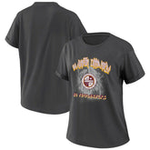 NFL Washington Commanders WEAR by Erin Andrews Women's Boyfriend T-Shirt
