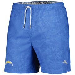 NFL Los Angeles Chargers Naples Layered Leaves Swim Shorts