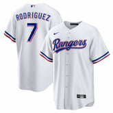 Ivan Rodriguez Texas Rangers Home Retired Player Replica Jersey - White | Nike
